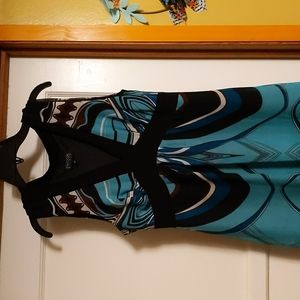 Enfocus Studio dress Sheath sleeveless V neckline